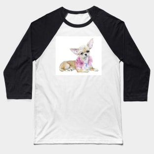 Chihuahua In rose boa Baseball T-Shirt